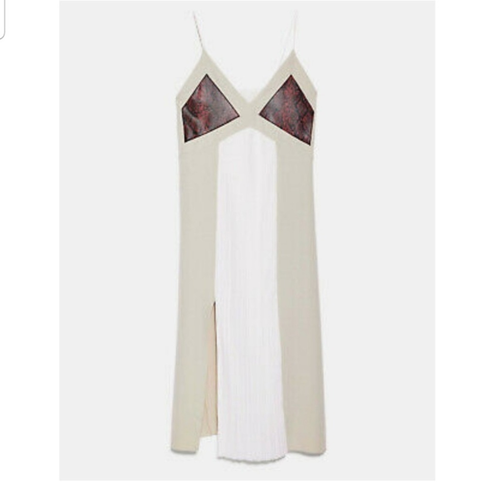 Pleated Zara Dress NWT